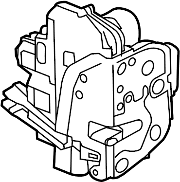 Lock Actuator 8J1-837-015-B