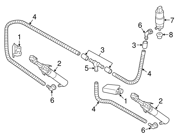 Washer Pump Seal 431-955-465-A - View 12
