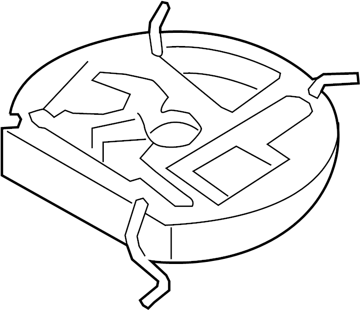 Trunk Floor Storage Box 1J0-012-115-AD - View 4