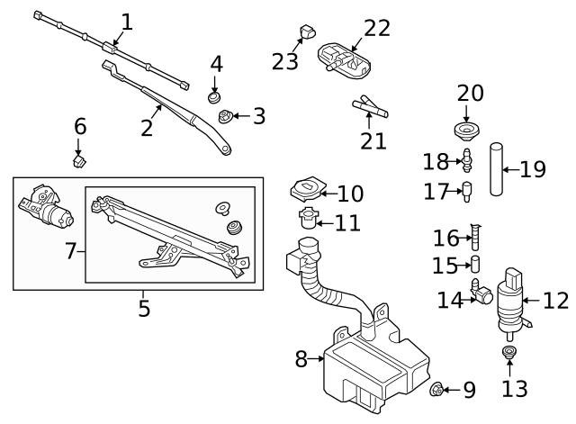 Nozzle 5M0-955-985-C-9B9