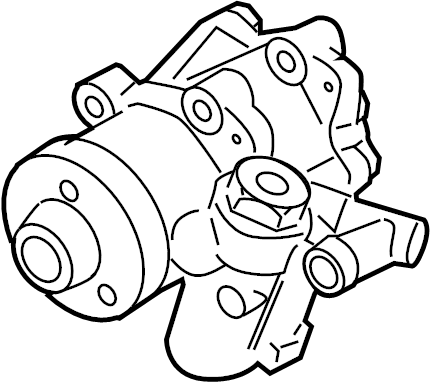Power Steering Pump 1J0-422-152-K - View 3