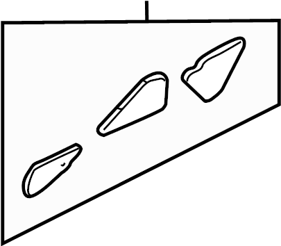 Quarter Panel Insulator 000-863-890-A - View 8