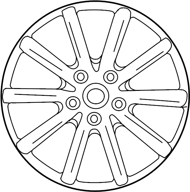 Wheel, Alloy 7P6-601-025-C-88Z - View 7