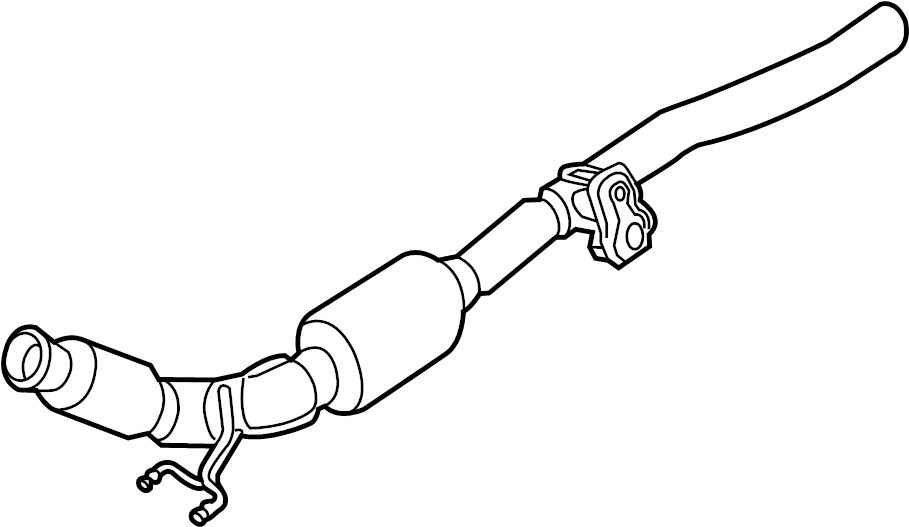 Exhaust Pipe 1K0-254-309-C - View 5