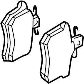Brake Pads Rear 6C0-698-451-A - View 3