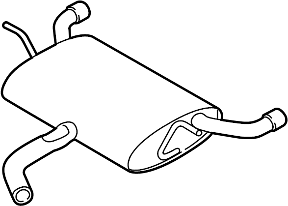 Rear Muffler 5GM-253-609-AG