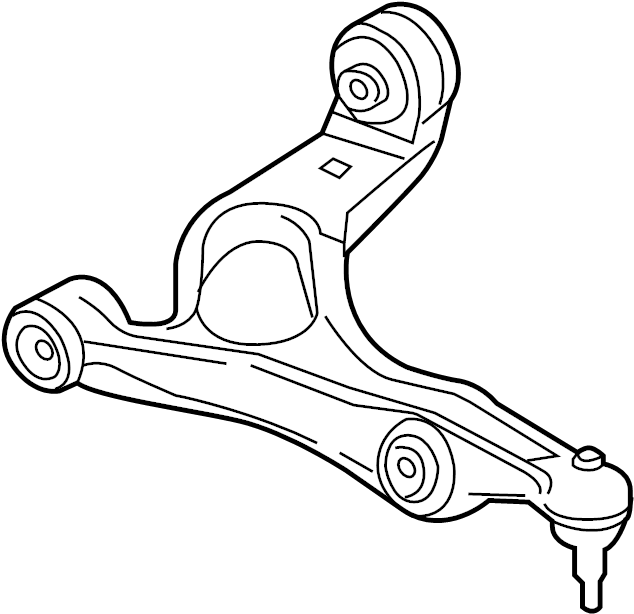 Lower Control Arm 7L0-407-152-H - View 4