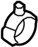 Lower Hose Holder 6R0-121-093-E - View 11