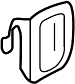 Shift Paddle 6C0-951-528-WHS - View 4