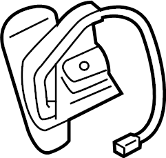 Shift Paddle 6C0-951-528-WHS - View 3