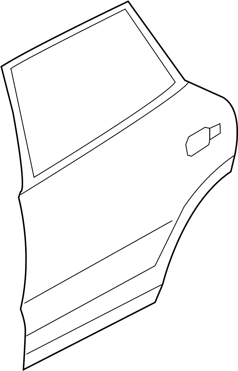 Door Shell 7P0-833-056-A - View 3