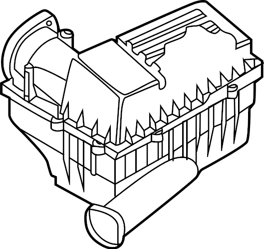 Air Cleaner Assembly 5C0-129-607-J