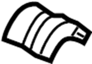 Stabilizer Bar Bushing 7L0-411-313-J - View 10