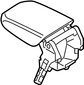 Armrest 5GM-864-207-C-BKX - View 3