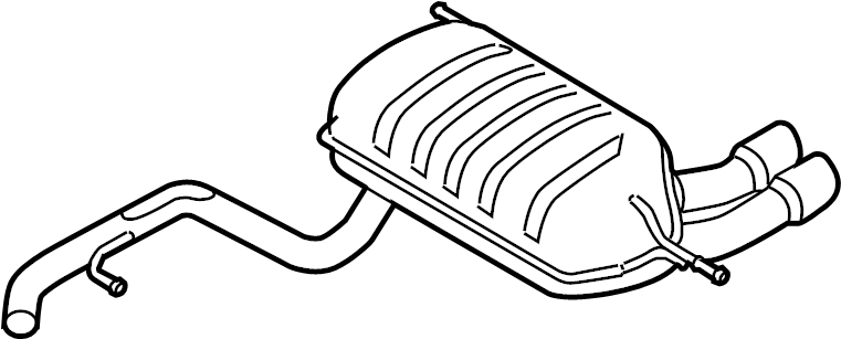 Resonator & Pipe 5N0-253-609-AH - View 2