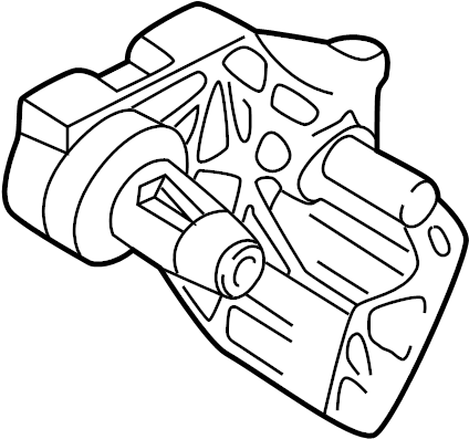 Bracket 1J0-199-354-F - View 2