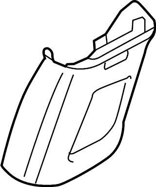 Upper Center Pillar Trim 561-867-244-A-82V - View 9