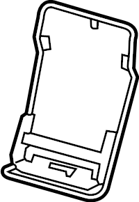 Armrest Bezel 3CN-885-961 - View 3