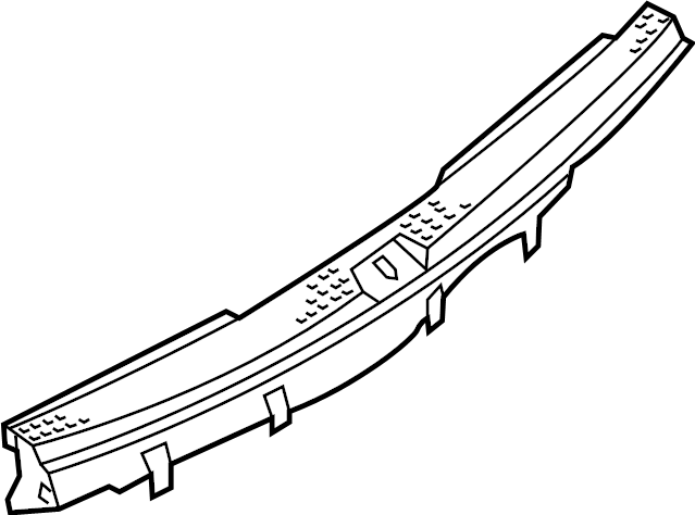 Rear Trim Panel 3CN-863-459-82V - View 3