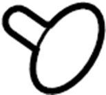 Trunk Trim Panel Clip 7H0-867-299-01C - View 58