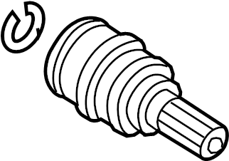 Outer Joint Assembly 5N0-498-099-DX - View 2