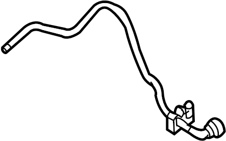 Vacuum Hose 1C0-201-983 - View 2