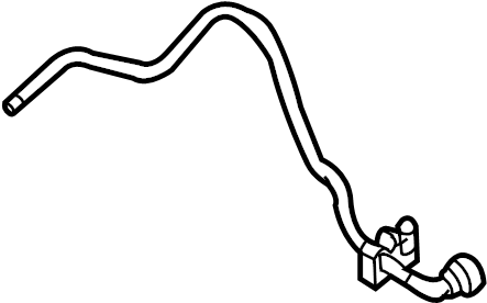 Vacuum Hose 1C0-201-983 - View 3