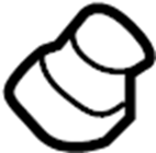 Front Deflector Nut 4A0-805-163 - View 4