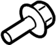 Splash Shield Screw WHT-004-326 - View 2