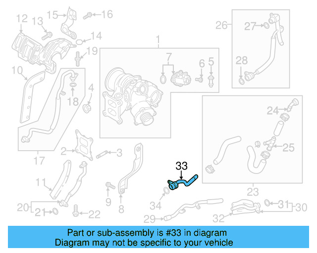 Water Inlet Pipe 06K-121-497-AS - View 6
