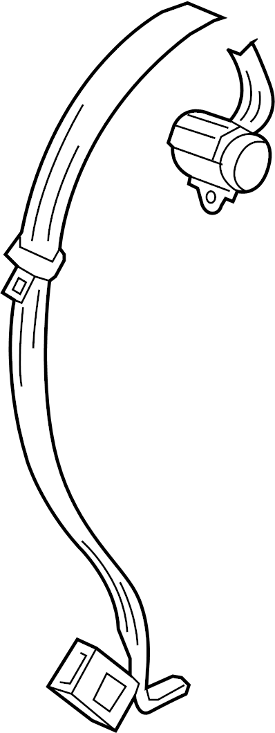 Center Belt Assembly 5GM-857-807-A-RAA