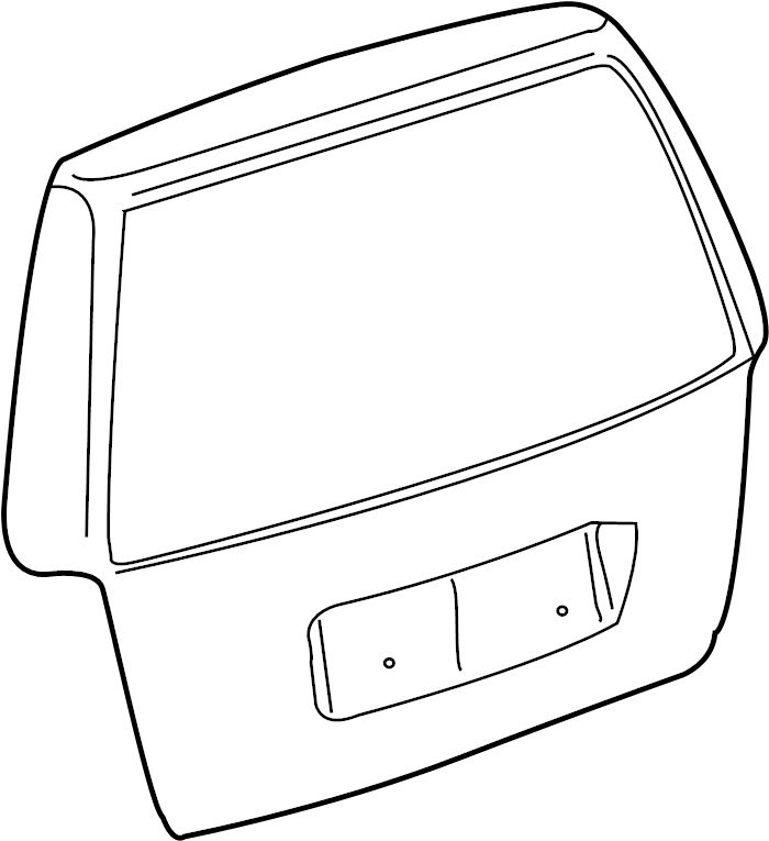 Lift Gate 1J9-827-025-AD - View 2