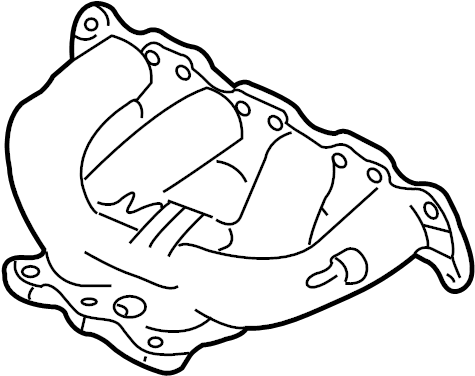 Exhaust Manifold 06A-253-033-AL - View 4