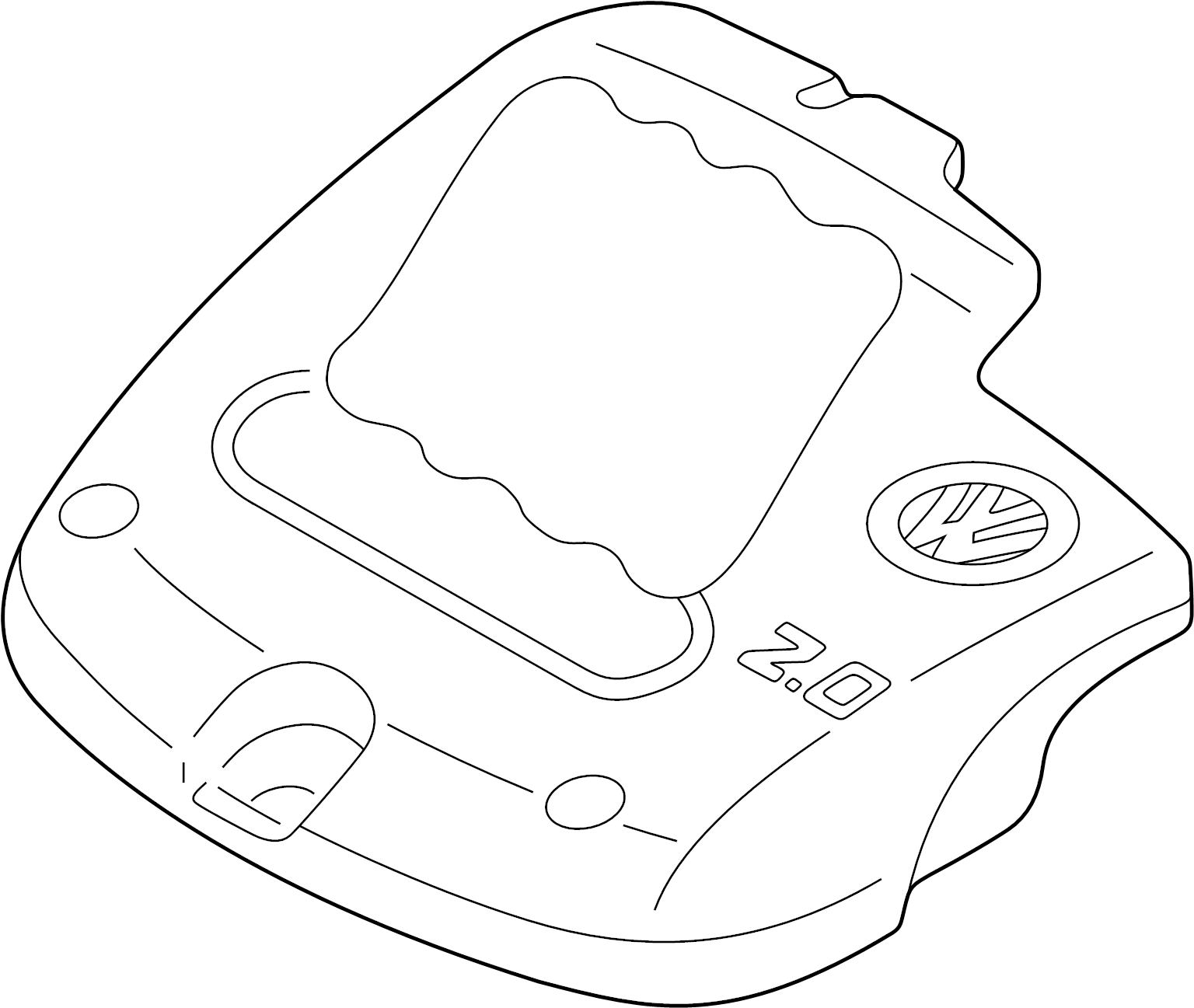 Engine Cover 06A-103-925-EF