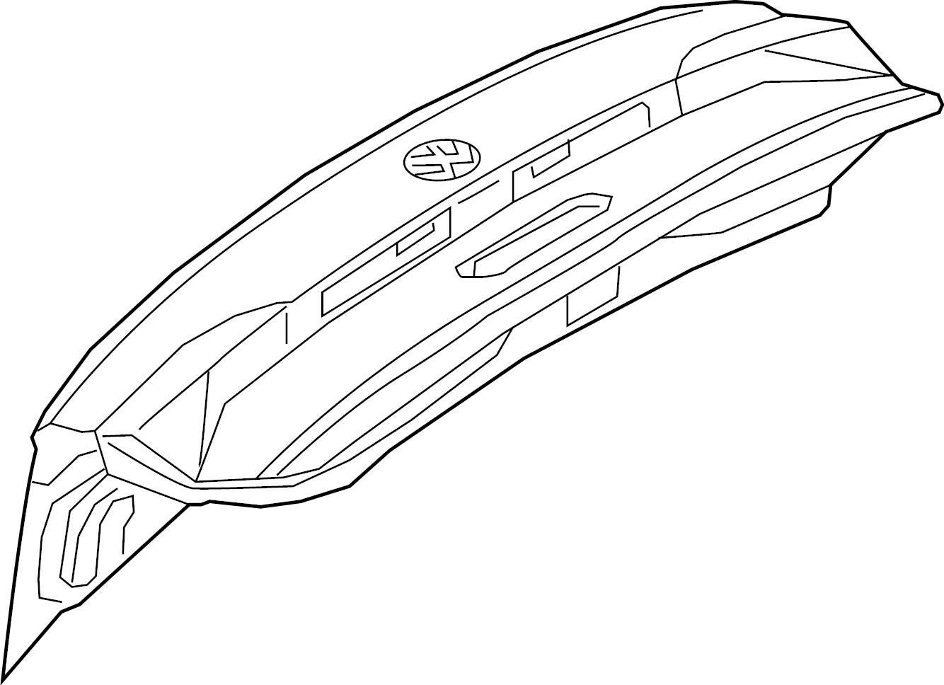 Trunk Lid 17A-827-025-A - View 2