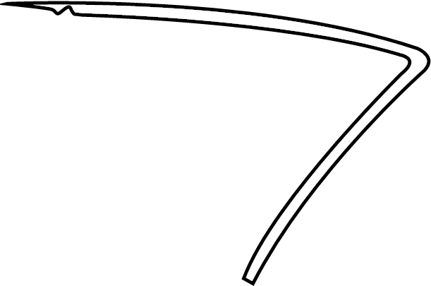 Windshield Frame Weatherstrip Seal 1Y0-871-409-C-B41