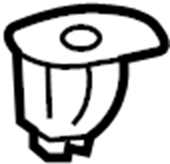 Rod Guide 1H0-868-391-A-01C