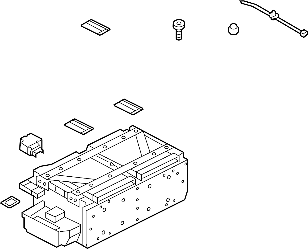 Drive Motor Battery Pack Assembly 7P0-915-590-H - View 2
