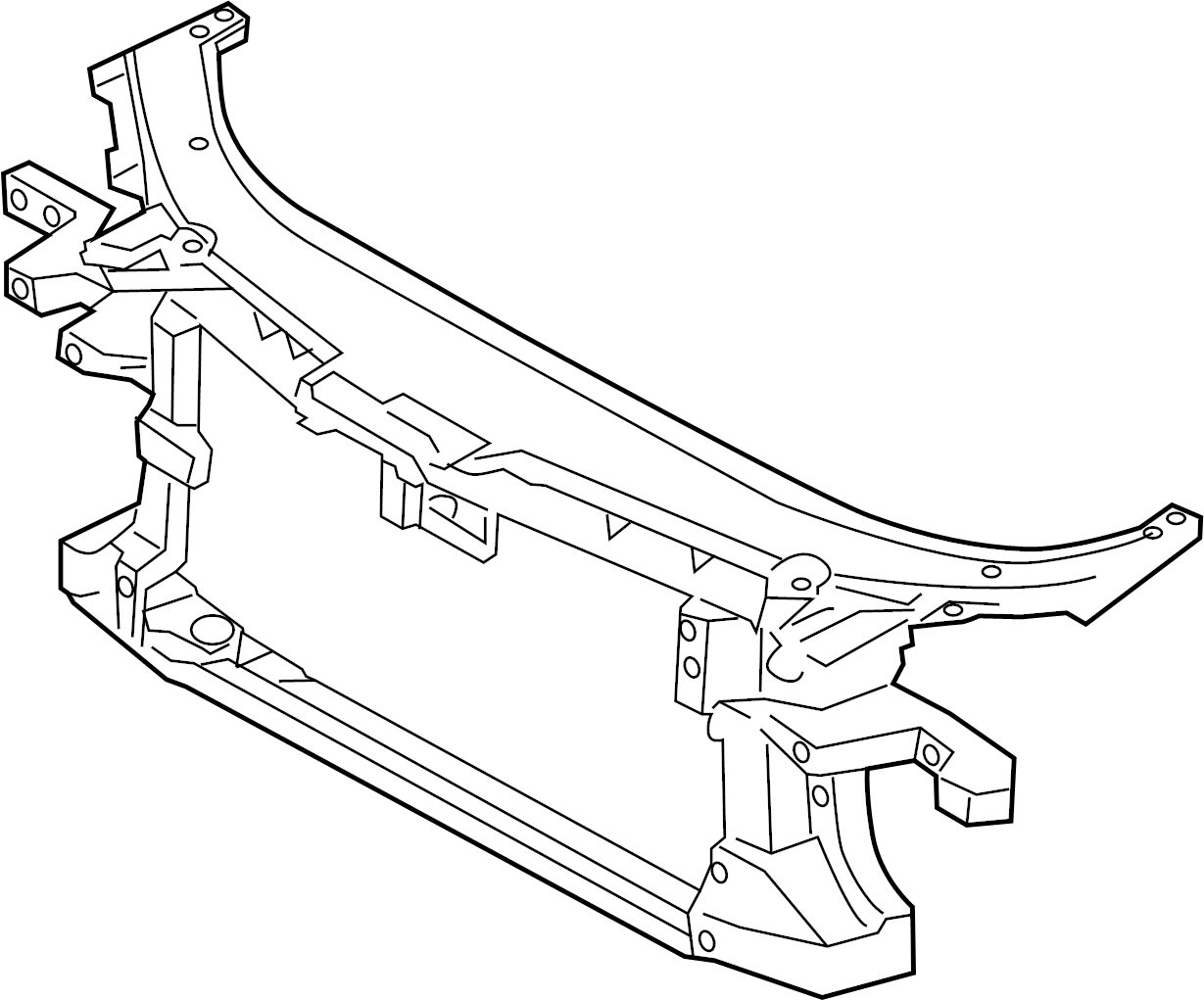 Radiator Support 3C8-805-588-L