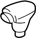 Shift Knob 1J1-713-139-H-2WE - View 6