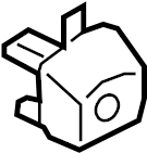 Rain Sensor Retainer 8U0-907-671 - View 4