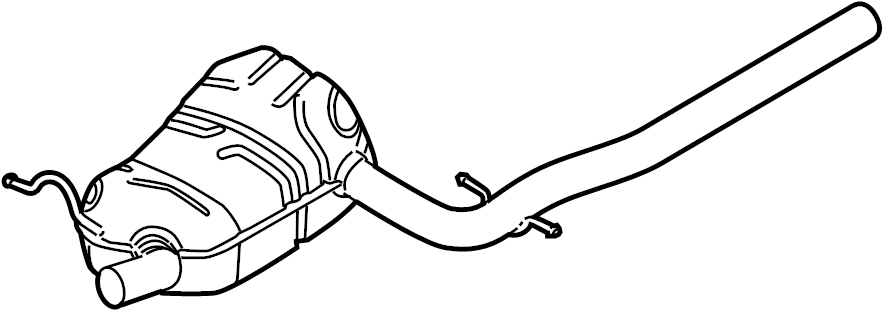 Muffler & Pipe 1K0-253-209-DJ - View 4