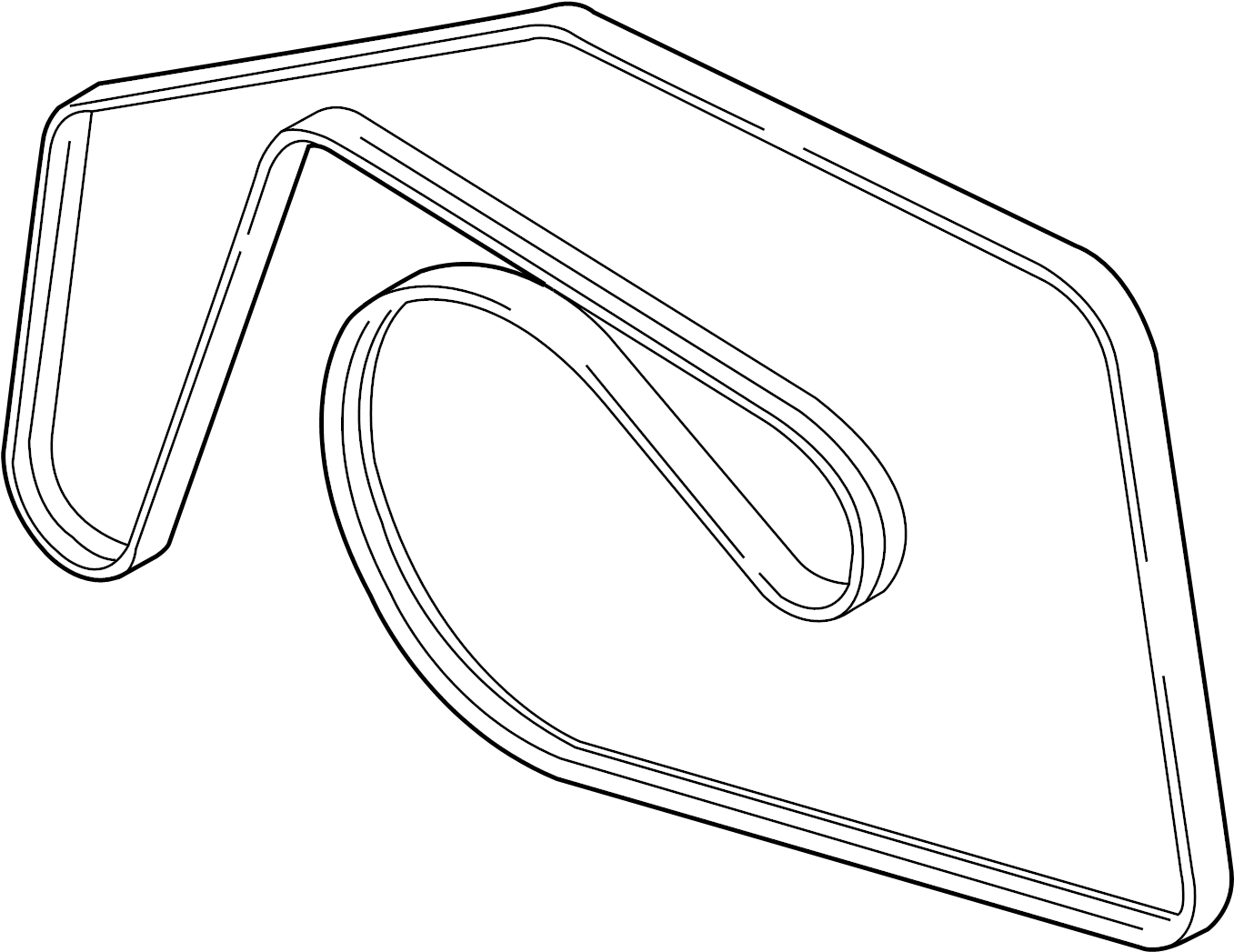 Serpentine Belt 059-903-137-R - View 2