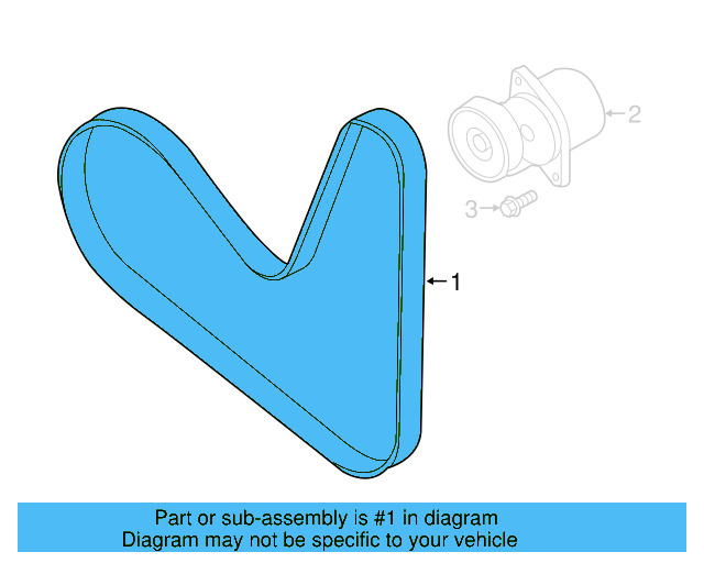 Serpentine Belt 06L-903-137-A - View 23