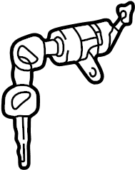 Lock Cylinder 107-837-167-EP - View 3