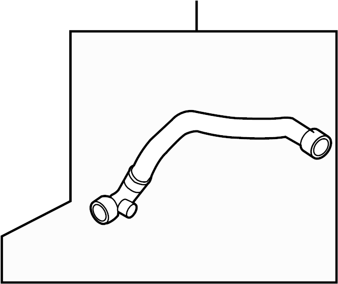 Lower Hose 7L6-122-051-AC - View 4