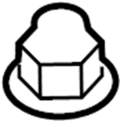 Air Bag Control Module Nut WHT-000-868 - View 10