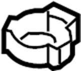 Lower Hose Holder 5N0-121-093-C - View 12