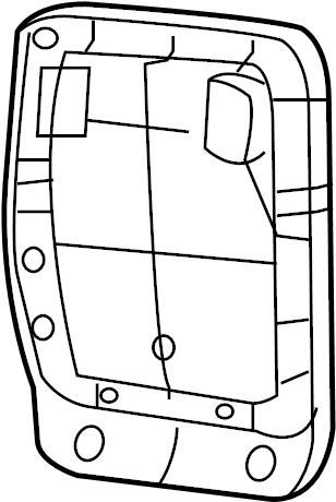 Rear Panel Trim 3CN-888-751-A-JB1