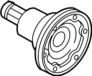 Stub Shaft 0CQ-525-351-A - View 3